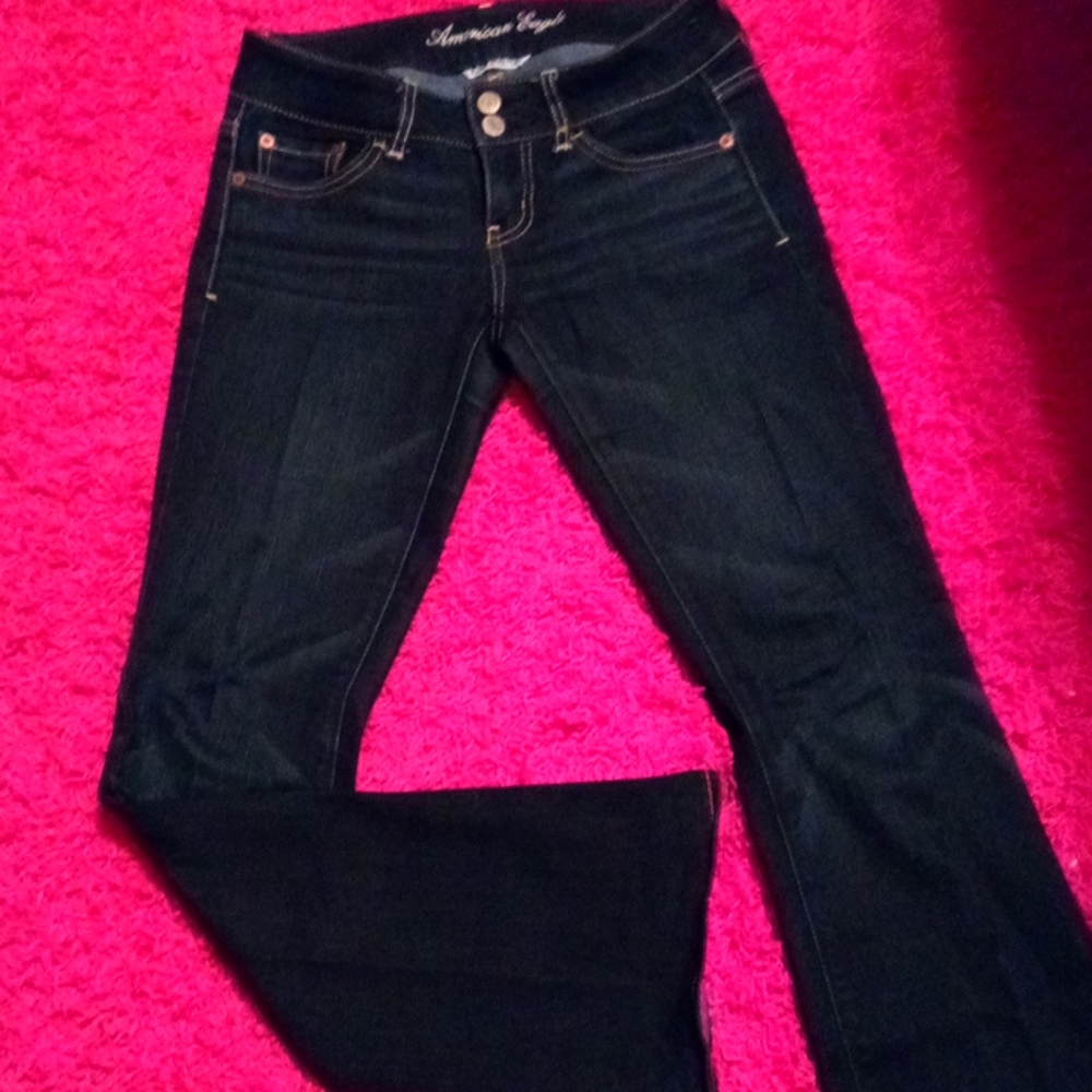 American eagle flare leg jeans